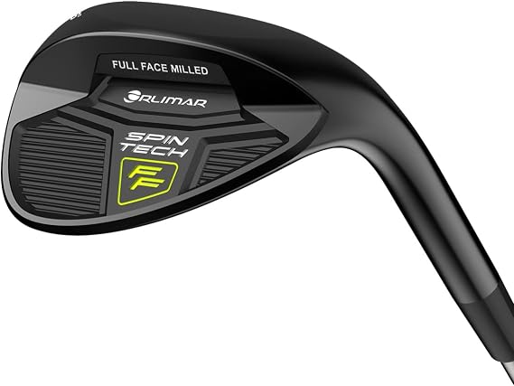 Orlimar Spin Tech Full Face Golf Wedge Set or Individual Wedges for Men, Unique Look, Game Improvement 52 56 60 64 Degree, Right/Left Handed