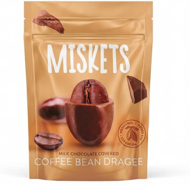 Milk Chocolate Coated Roasted Coffee Bean Dragee 70 gr