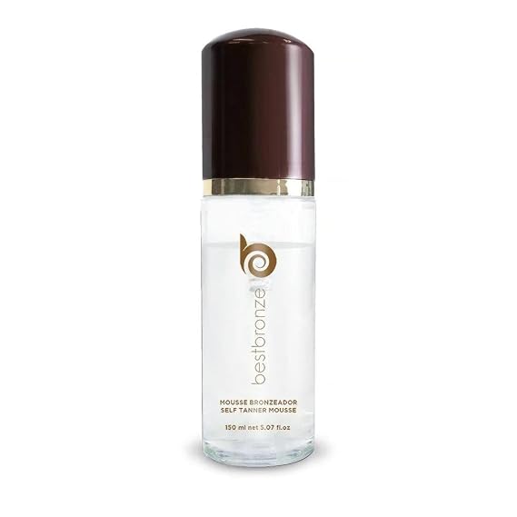 Best Bronze Clear Self Tanner Mousse Sunless Tanner Foam for Customizable Self Tan, Light to Dark Fake Tan Vegan Tanning Mousse for a Bronze Glow Sunless Tanning Foam (5.07 Fl Oz)
