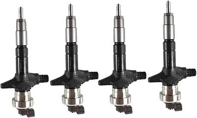 4Pcs 4JJ1 Engine Fuel Injector 8-98011604-5 8980116041 8-98011604-1234 095000-6980 095000-6100 Compatible For Denso Isuzu Holden 3.0L