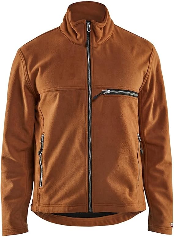 BLAKLADER 4856 Two Fisted Storm Fleece Wind/Water/Cold Brown Jacket
