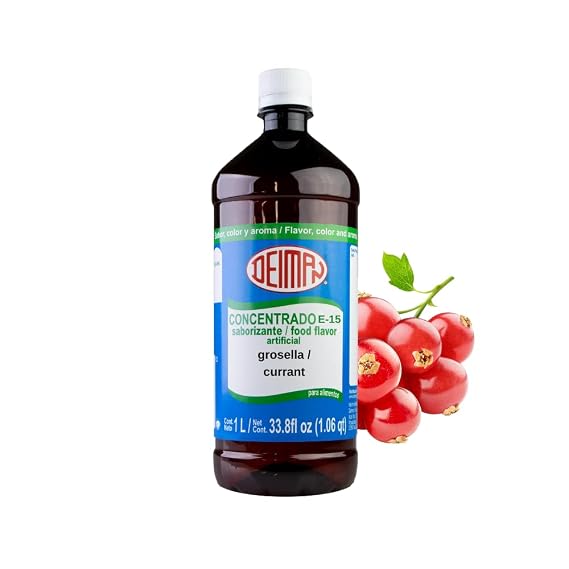 Deiman Artificial Food Flavoring Currant Concentrate E-15 (33.8 fl oz)