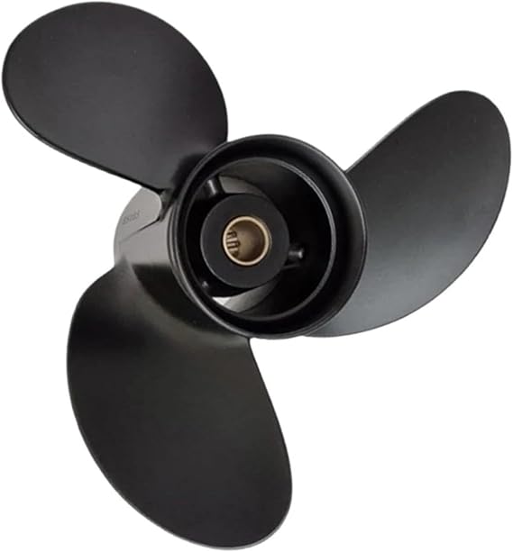 8.9x8.5 Aluminum Alloy Propeller for 2 Stroke 9.8HP Outboard Motors - Compatible with Hidea 2 Stroke 9.8HP