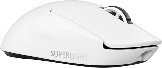 Logicool G 8000Hz Polling Rate PRO X SUPERLIGHT 2 Wireless Gaming Mouse G-PPD-004WL-WH | 軽量 60g LIGHTFORCE ハイブリッドスイッチ LIGHTSPEED HERO2 センサー USB Type-C 充電 POWERPLAY 対応 ゲーミング マウス ホワイト ファイナルファンタジー XIV 推奨モデル 国内正規品