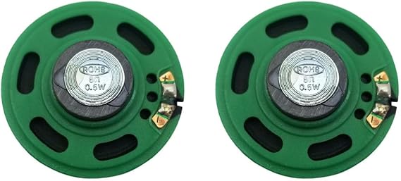 ProTechTrader 2 Pack 2in (50mm) Loud Speaker - 8 ohm 2 Watt Nominal Max