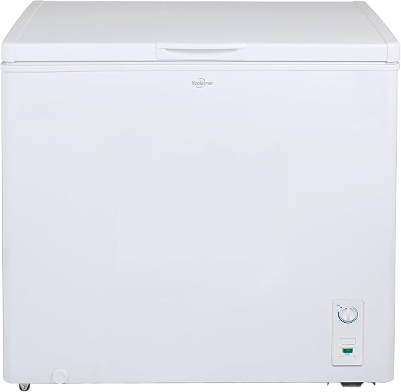 Koolatron 7.0 cu ft Chest Freezer, 195 L, Storage Basket, White
