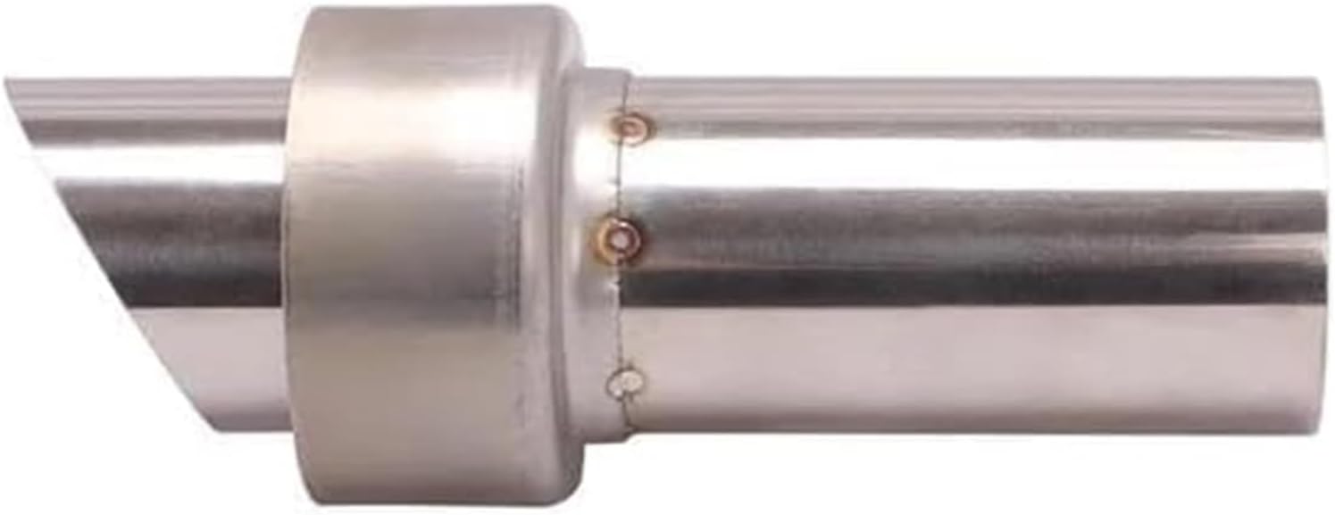 For Yamaha Motorcycle 54.5MM Exhaust Pipe Muffler Escape Stainless Steel Silencer Noise DB Killer Sound End Silencers Exhaust Muffler Silencer(A)