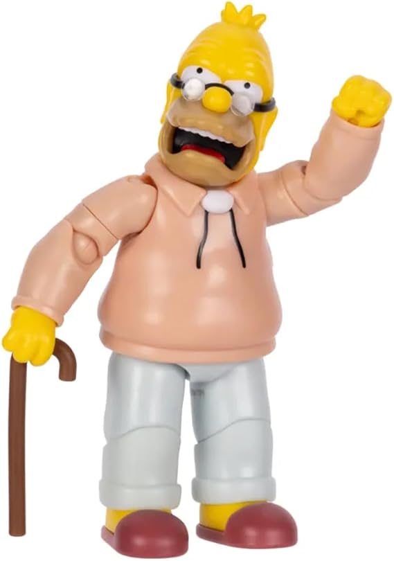 The Simpsons Action Figures 5-Inch Grampa Simpson with Cane