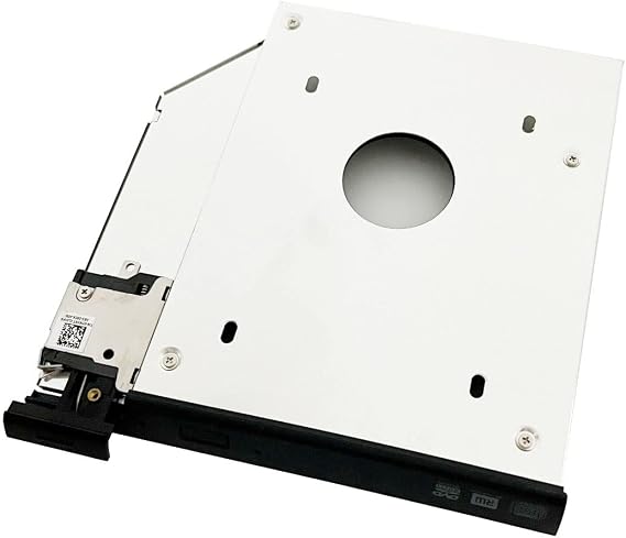 2nd HDD SSD Hard Drive Optical Bay Caddy Frame Tray Bracket for Dell Latitude E6440 E6540 Precision M2800 with Ejector + Bezel/faceplate