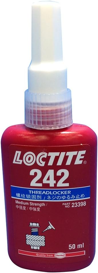 Loctite 242 Threadlocker - Blue Liquid 1.69oz Bottle | Liquid, Bottle
