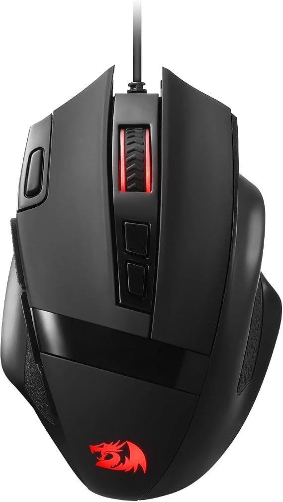 Redragon M619 Wired RGB Optical Gaming Mouse 12800 DPI Remapping Keys
