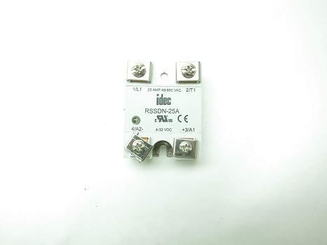 IDEC RSSDN-25A Solid State Relay 48-660V-AC 25A AMP 4-32V-DC D636597