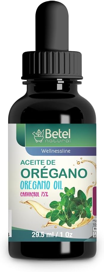 Betel Natural Premium Oregano Oil 75% Carvacrol - 1 fl oz