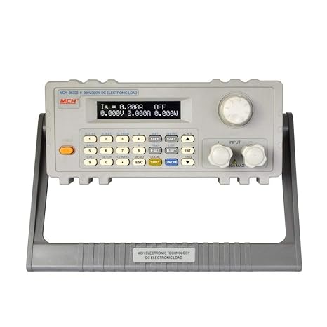 Variable Power Supply, Electronic Load Meter 360V/30A/300W Programmable DC Electronic Load Tester Program-Controlled DC Load MCH-3630B,Stable Output