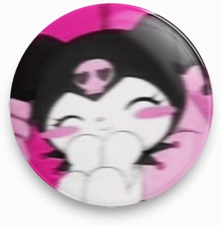 Kuromi Sanrio Özel Metal Rozet Y2K, 56758685940