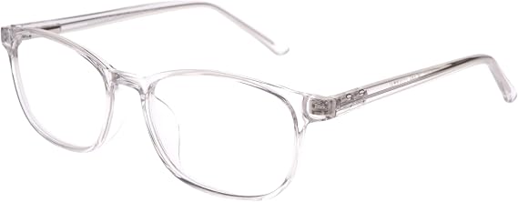 XPL SUCCESS SS-156 Clear Crystal Eyeglass Frame, 52-18-145
