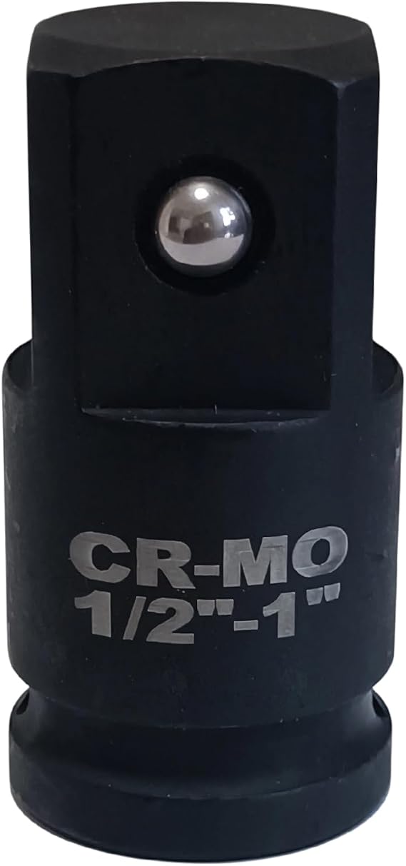 1/2" Drive to 1 Inch Impact Socket Adapter Heavy Duty Reducer