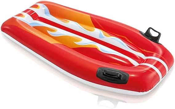 Intex Joy Rider inflatable wave surfing in a variety of colors