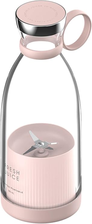 Personal Size Blender, Portable Juicer, Portable Blender, Battery-Powered USB Blender, Multi-functional Mini Mixer, Fruit Juice Make, Portable, Safe Function, Easy to Clean, Outdoors, Travel, Business