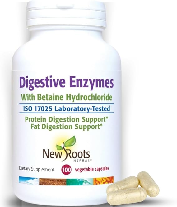 Digestive Enzymes with Ox Bile and Betaine HCl (100 Caps) Ox Bile Supplements for No Gallbladder with Papain & Pepsin A | Pancrease Cleanse & Detox - Pancreatin Digestion Enzymes for Women & Men