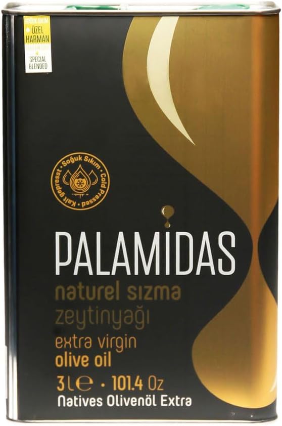 Palamidas 3 Lt Özel Harman Soğuk Sıkım Natürel Sızma Zeytinyağı