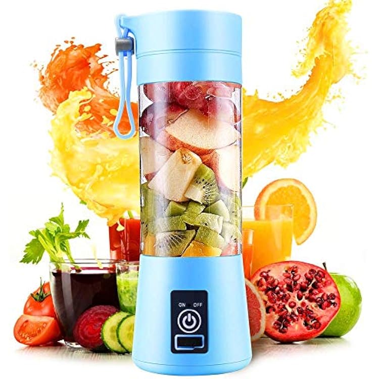 BBTT.ful Portable Juice Blender Personal Juicer Cup Electric Fruit Mixer Rechargeable Smoothie Maker Bottle for Office Outdoors Travelling