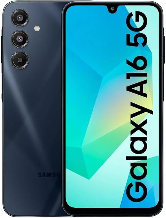 SAMSUNG Galaxy A16 5G, Android Smartphone, AMOLED Display, Fast Charging, Expandable Storage, US Version, Blue Black, only for T-Mobile Network