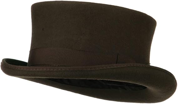 Men's Top Hat Wool Felt Hat