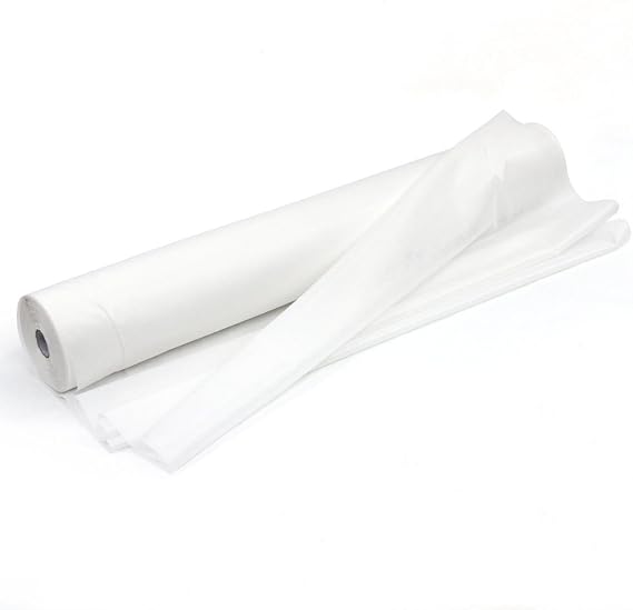 Fusible Interlining Fabric, White, by The Yard