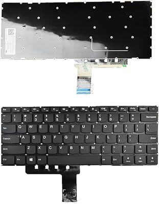 Laptop Replacement US Layout Keyboard for Lenovo Ideapad 310-14IKB 310-14ISK 310-14IAP 110-14IBR No Frame
