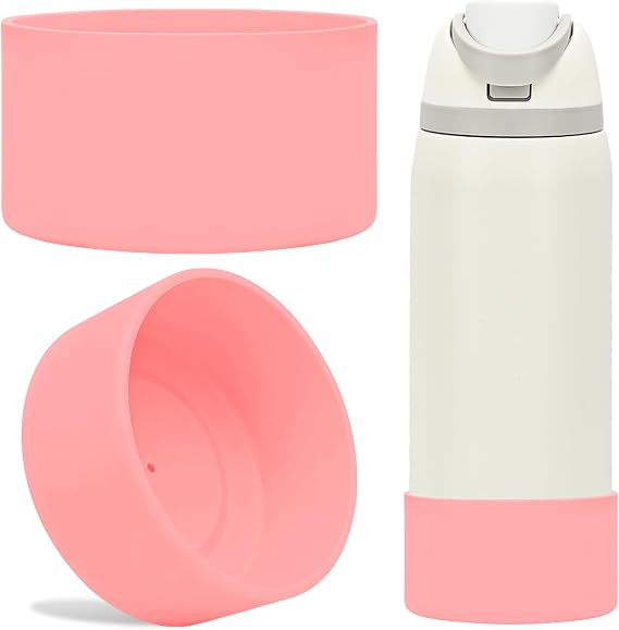 2Pcs Silicone Boot for Owala FreeSip Sway Bottles & Tumblers | Anti-Slip Protective Sleeve, Prevents Scratches, Water Bottle Accessories, for Owala FreeSip Sway