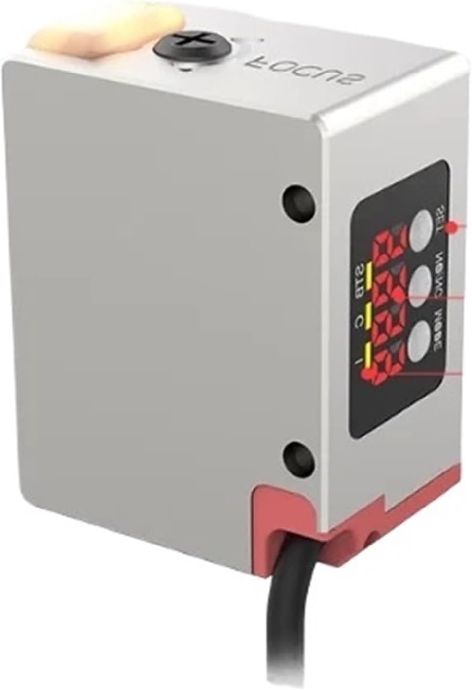1pc Remote Color Code Photoelectric Sensor BS-W50N Adjustable Anti Shake Spot Color Code Photoelectric LR-W500(BS-W50N NPN)