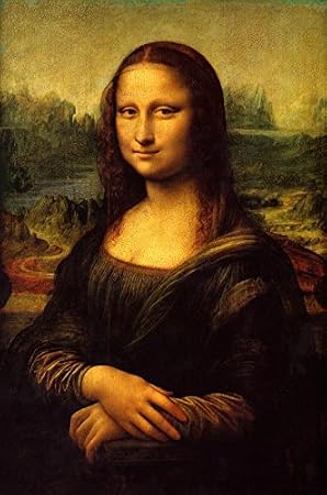 Mona Lisa by Leonardo da Vinci - Art Print Poster (30" x 20")
