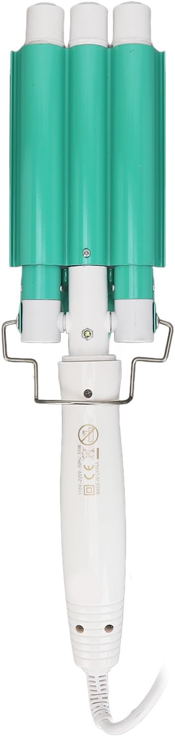 Curling Iron Hair Waver Rotating Cord Adjustable Temperature Three Irons Hair Wand Hair Styler Crimper for Home Use