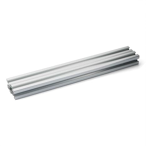 2PCS Silver 2020 Aluminum Profile European Standard Anodized Linear Rail 2020 Aluminum Profile Extrusion for DIY 3D Printer Workbench CNC (250mm)