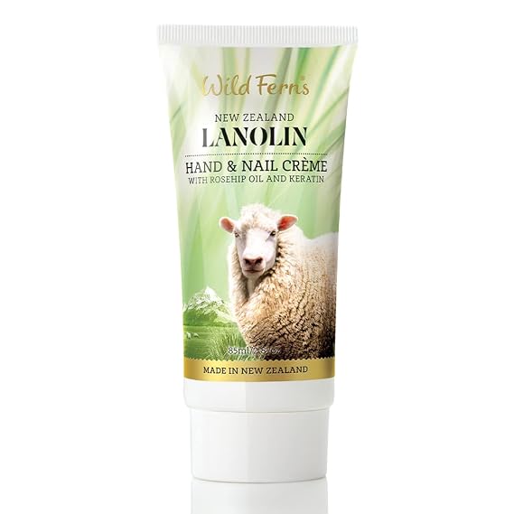 Wild Ferns Lanolin Hand and Nail Creme, 85ml