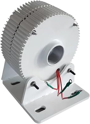 Wind Turbines, 400W AC nerator PMG 0.4KW 12V 24V 48V Permanent Magnet Three Phase Alternator for Wind TurbineWB,Double Shaft_24V