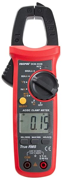 DCM-033B 6000 Count Digital Clamp Meter Clamp Multimeter (ACA/ACV/DCA/DCV)