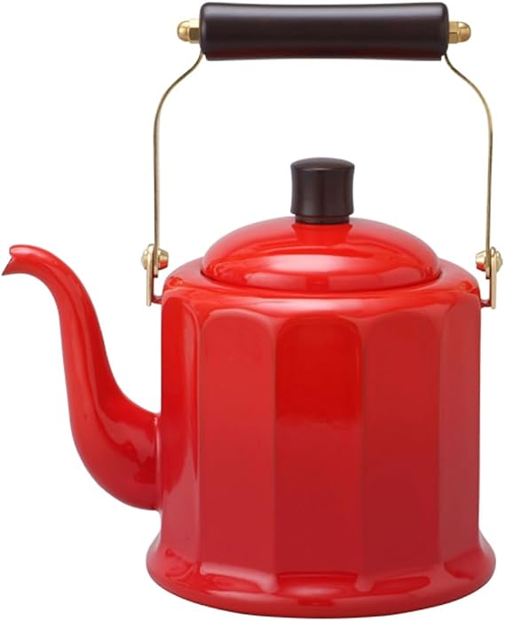 Noda Horo Royal Classic Kettle 67.6 Fl Oz Red Compatible With Ih200V