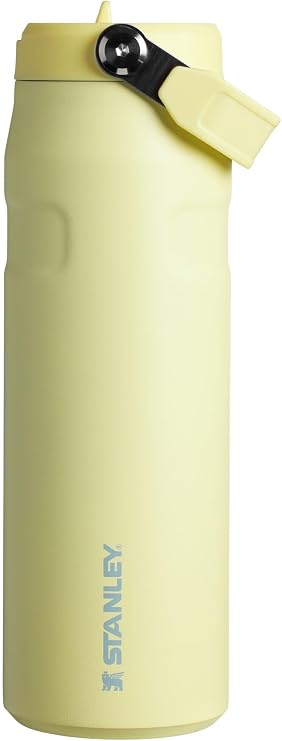 Stanley IceFlow Flip Straw 2.0 Water Bottle 24 OZ | Built-In Straw with Larger Opening | Lightweight & Leak-Resistant | Insulated Stainless