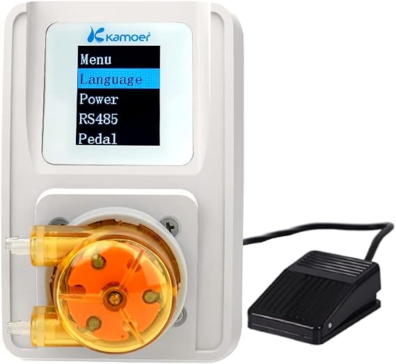 Kamoer M1-STP Intelligent Peristaltic Pump 24V 0-88ml/min Low Flow