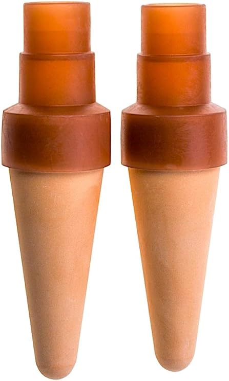 Blumat Plant Watering Device - Easy XL Self Watering Planter Insert for Indoor Plants - Bottle Adapter - Prevents Overwatering and Underwatering for Healthy Growth - 2 Pack