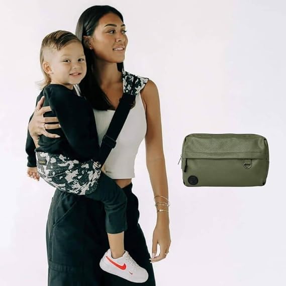 Tushbaby Liftoff in Abstract with Olive Pack