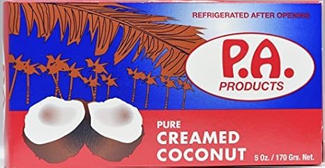 PA Coconut Cream- 5 oz bar Pure Creamed Coconut