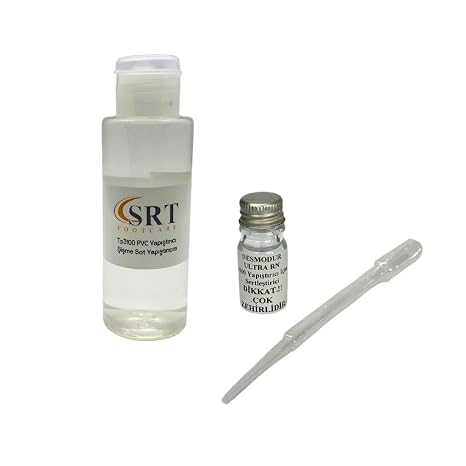 TP3100 PVC Yapıştırıcı ve DESMODUR ULTRA RN Sertleştirici (Şişme Bot Yapıştırıcısı) (100+5 ml)