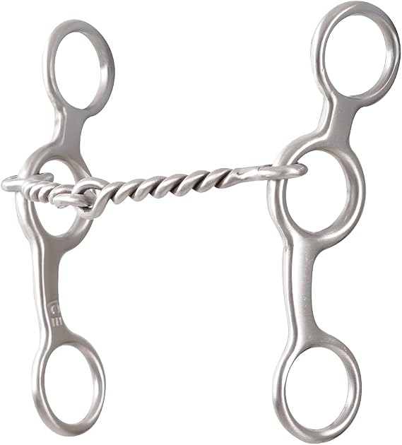 Twisted Wire Snaffle 5 in Bit