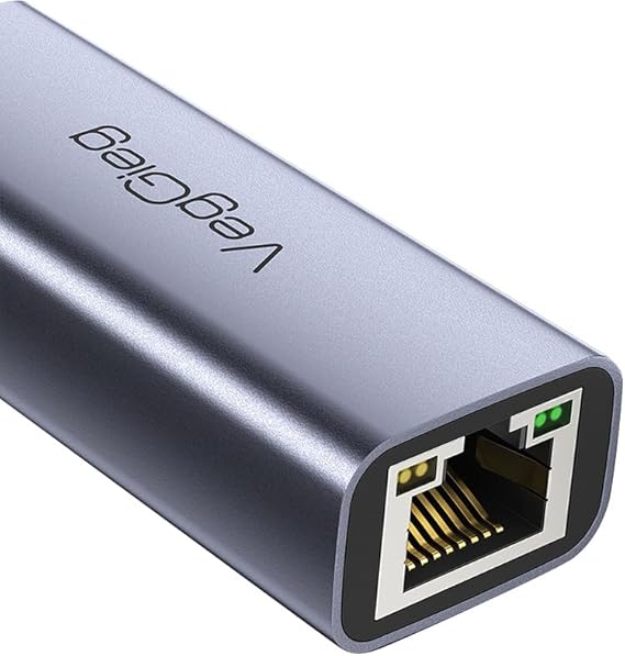 V-K306 - USB to Ethernet Adapter - Driver Free USB 3.0 to 100/1000 Gigabit Ethernet LAN Network Adapter - RJ45 Internet Adapter (V-K306)
