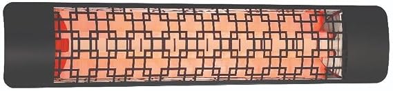 Eurofase EF50240B5 5000W 240V Infrared Electric Patio Heater, Black