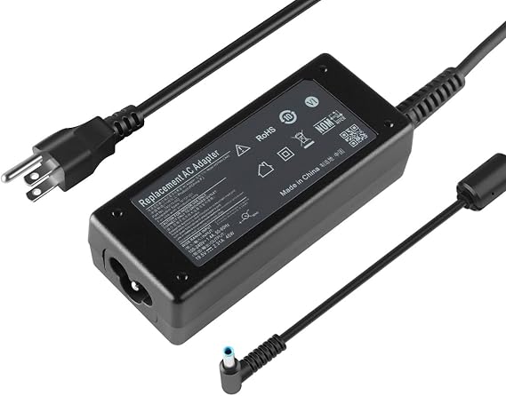 45W AC Charger Replacement for HP TPN-CA14 TPN-CA15 TPN-LA15 ProBook x360 11 G1-G2 G3 G4 G5 G6 G7 EE Series ZHAN 66 Pro 13 14 15 G1G2 Series ZBook 14u 15u G6 ProBook 11 EE-G1 G2