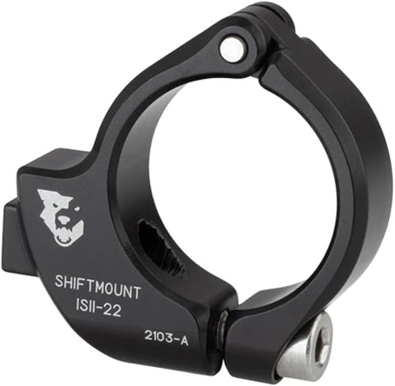 Wolf Tooth ShiftMount 22.2 mm Clamp for I-spec II Shifters | bike-brake-mounts-and-adapters